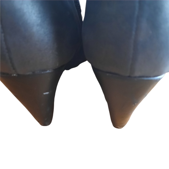 Midnight Velvet Womens Black Copper Booties Size 8M - Picture 6 of 7